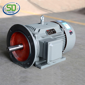 IE3 8 kutup 160L asenkron indüksiyon 3 faz 700 Rpm 220 Volt Ac fiyat 10 hp 7.5 kw elektrik motoru - Product Image 2