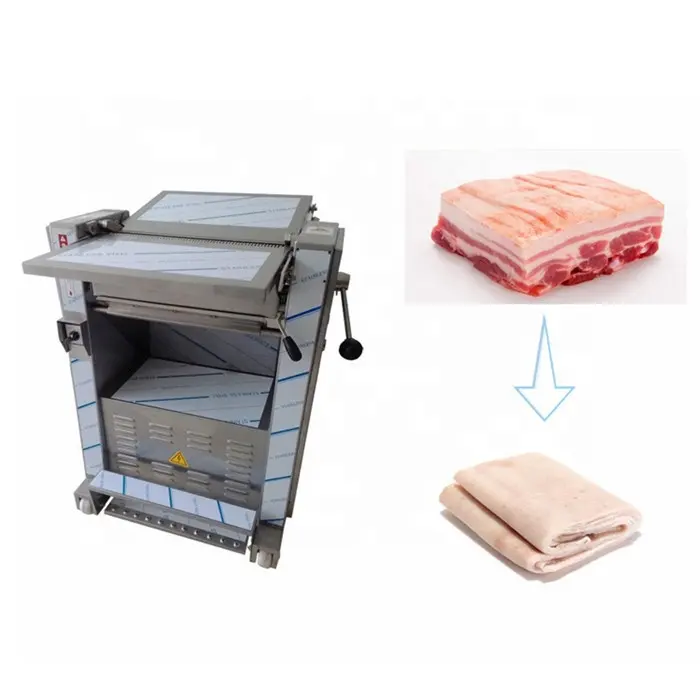Pelador de piel de cerdo para uso comercial, máquina peladora de cerdo