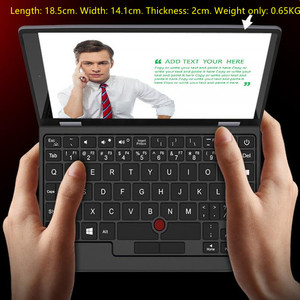 7-Zoll-Mini-Laptop J4125 Notebook IPS-Touchscreen Tragbares Netbook Win 10 Pro Mini-PC-Mikro computer BT4.2 8G 1TB - Product Image 2