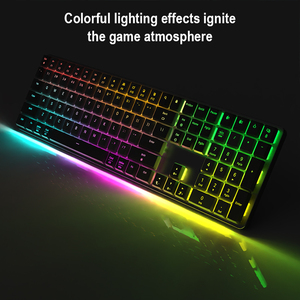 111 Keys Low Profile Game <strong>Keyboard</strong> Rgb Backlit Game Wireless Mechanical <strong>Keyboard</strong> PC <strong>Computer</strong> - Product Image 6