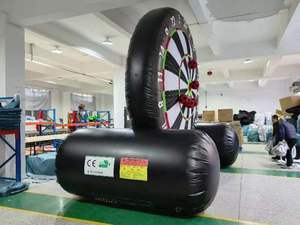 顶级销售嘉年华充气足球飞镖棋盘游戏趣味城市嘉年华足球粘球设备，娱乐设施