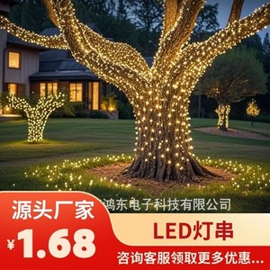 Guirnalda de luces <span class=keywords><strong>LED</strong></span> blancas cálidas, <span class=keywords><strong>8</strong></span> modos, luces de hadas enchufables para decoraciones navideñas, fiesta de árbol de Navidad inastillable IP44 10M
