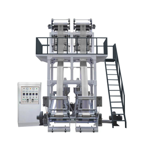 自动制造厂HDPE吹膜2模头小型聚挤出袋吹机 - Product Image 1