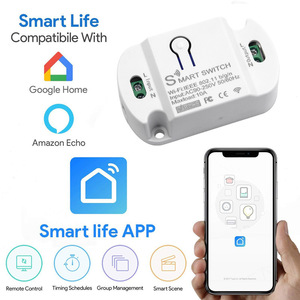 Geagood Tuya Smart Life Universal <span class=keywords><strong>Wifi</strong></span> Breaker Alexa Google Smart Home Remote On Off <span class=keywords><strong>Wifi</strong></span> Smart Switch