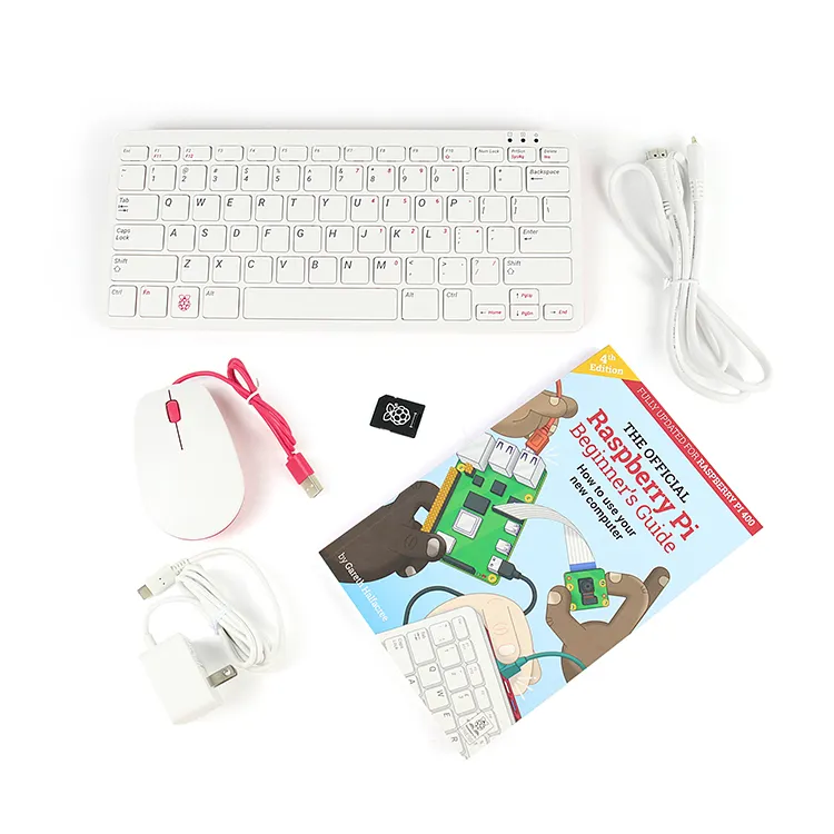Raspberry Pi 400 UK/US Tastatur PC alles-in-einem Suite WLAN Bluetooth dual 4K