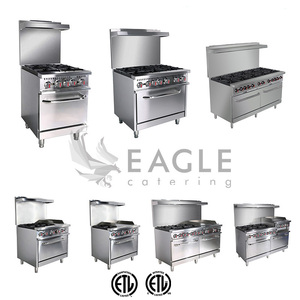 Eagle <strong>24</strong>&quot; Commercial <strong>Gas</strong> Range Cooker American Type 4 Burners with Standard <strong>Oven</strong> ETL Approved Kitchen Machines - Product Image 4