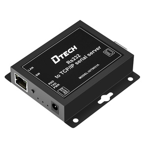 DTECH Modbus Gateway serielle RS232 zu TCPIP Ethernet Server Intelligentes Internet der Dinge unterstützt TCP und UDP POE