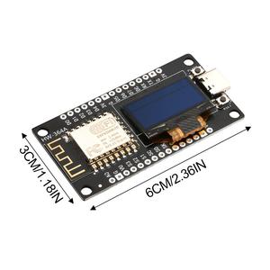 NodeMCU ESP8266-Entwicklungsplatine mit 0,96-Zoll-OLED-Display CH340-Treibermodul IDE/Micropython-Programmierung - Product Image 5