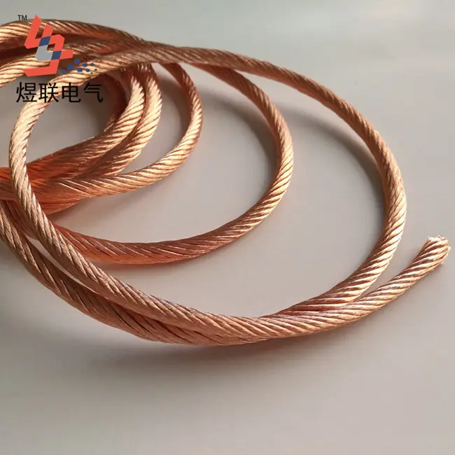 Alambre de cobre trenzado de 0,10mm de diámetro, oferta de fábrica