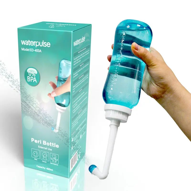 Waterpulse Peri Bouteille Portable Voyage Bidet Pulvérisateur Pour Toilette Hygiène Féminine Lavage Intime Féminin