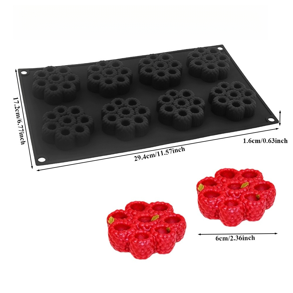 Fleurs de framboise noire