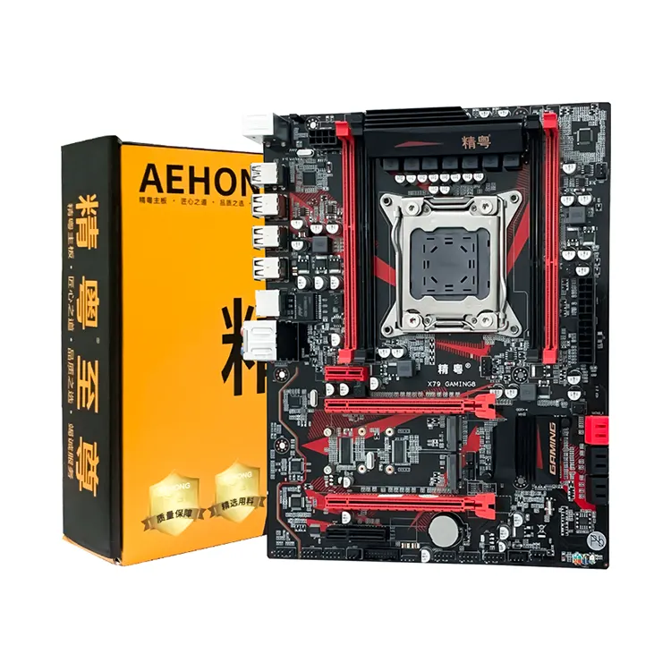 Motherboard X79M 8 Komputer, Komputer Desktop Pc Gaming Performa Tinggi Motherboard X79