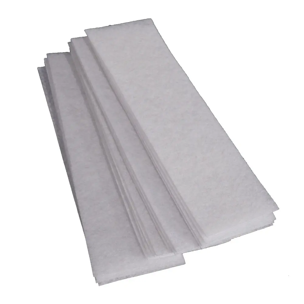 4x10 "20Pack registro filtro sfiato tessuto non tessuto rotolo materiale filtro aria attivato carbone filtro ventilazione registro bianco