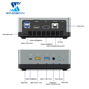 Mini PC AMD 3750H CPU <strong>Computer</strong> <strong>Desktop</strong> with 512GB PCIe SSD <strong>DDR</strong> 8G 16G Dual Channel Industrial <strong>Computer</strong> Customizable - Product Image 5