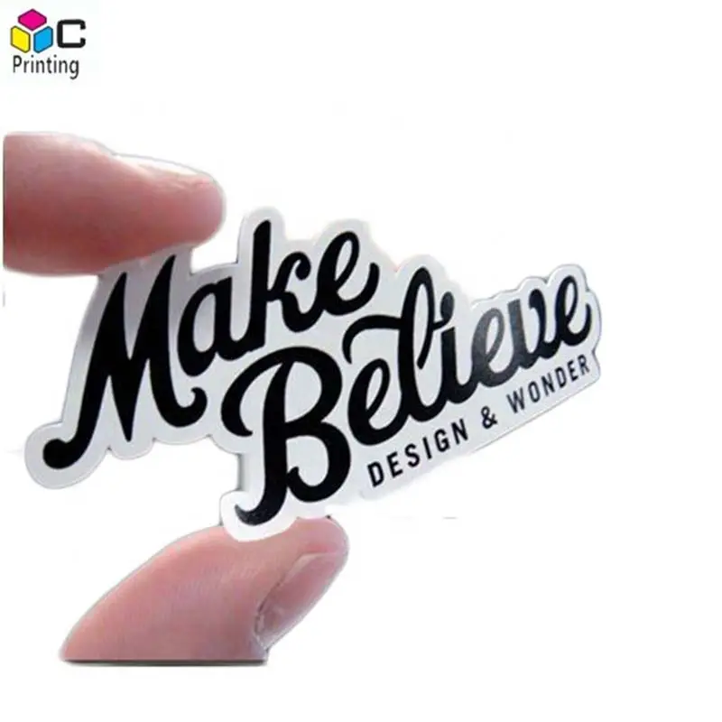 कस्टम डिज़ाइन मुद्रण मिश्रित शैली स्वीकार्य जलरोधक आउटडोर यूवी प्रतिरोधी डाई कट लोगो स्टिकर चिपकने वाला पीवीसी विनाइल स्टिकर