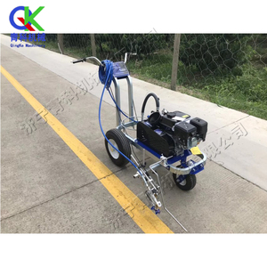 Đường tuyến tay-đẩy vỉa hè sơn đánh dấu lạnh phun đánh dấu máy - Product Image 4