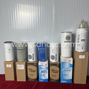 ตัวกรองน้ำมันเชื้อเพลิงเครื่องยนต์เครื่องจักรก่อสร้างแบบ<span class=keywords><strong>16400EC00A</strong></span>