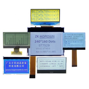 Individuelle Größe 128 x 64 FPC FFC Connect 8 x 32 64 x 32 128 x 128 Fstn Grafik kleine Punkt runde Lcd-Punt-Matrix-Anzeigenbildschirm - Product Image 1