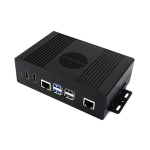 Kit DE DESARROLLO DE miniordenador todo en uno Raspberry Pi 5 multifuncional (no incluido) placa adaptadora PCIe con carcasa de aleación de aluminio - Product Image 1