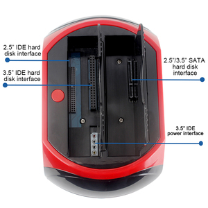 USB 2.0的所有1硬盘复印机带读卡器2.5 "/3.5" SATA/IDE硬盘坞站 - Product Image 5