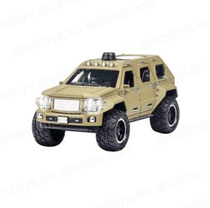 โมเดลรถโลหะอัลลอยด์1:24ขนาดเล็กแบบมีไฟและเสียงสำหรับเด็ก - Product Image 1
