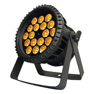 Rgbwa ไฟเวที5 In1 IP65กันน้ำ, ไฟ LED ควบคุม DMX512สำหรับงานแต่งงานงานเลี้ยงร้านอาหารการแสดงดนตรี