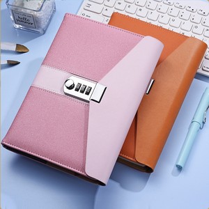 ロック付きカスタムA5日記デジタルパスワードPUレザージャーナルコードノートブック - Product Image 3