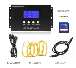 Программируемый RGB цветной светодиодный DMX SPI TTL контроллер sd-карты СВЕТОДИОДНЫЙ матричный контроллер для освещения проекта