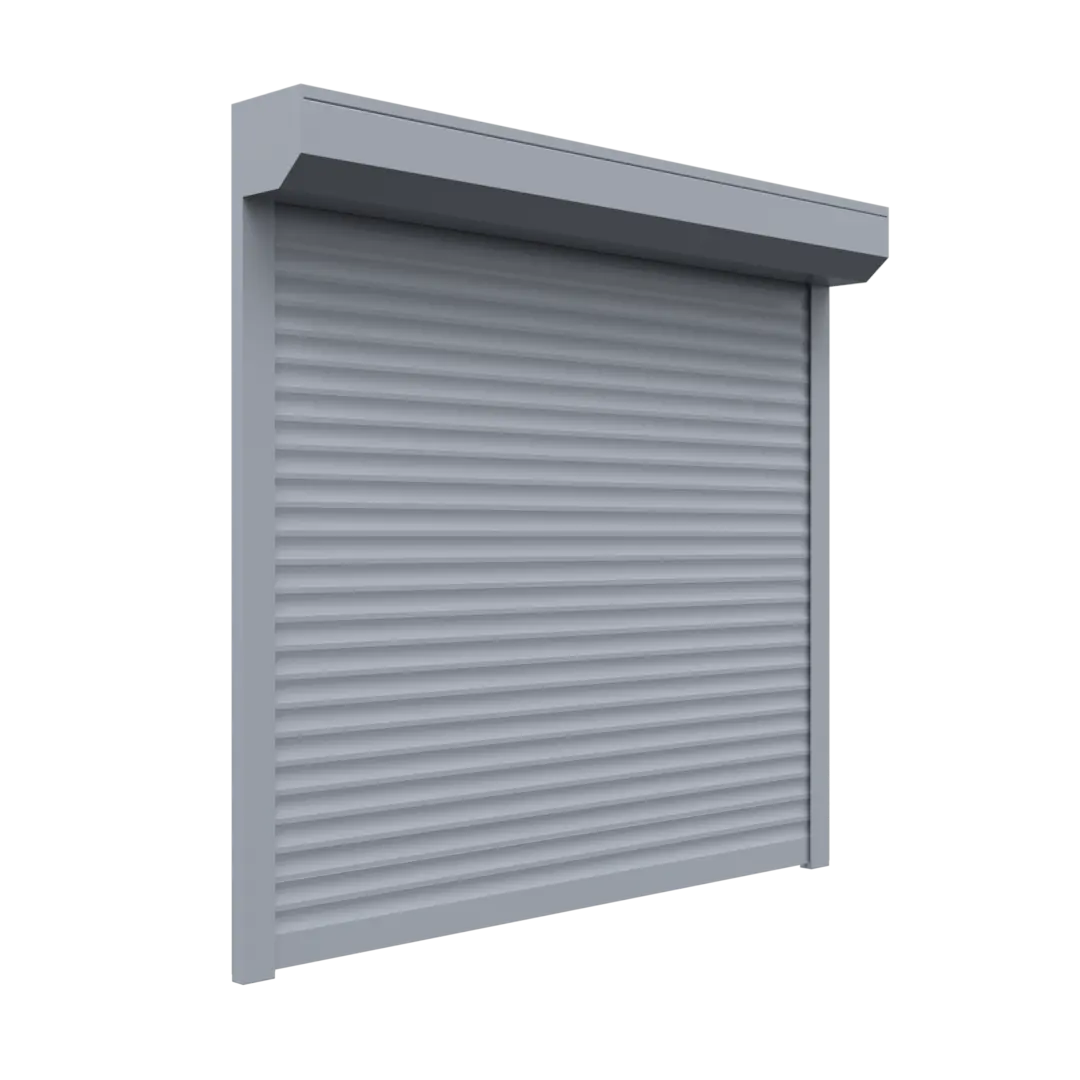 TOMA automatico in alluminio Roller Garage Door doppio strato Hollow o PU otturatore avvolgibile a bordo otturatore grigio scuro