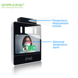 IRIS e Faccia dispositivo di controllo di accesso di riconoscimento della Carta di Impronte Digitali con 7 pollici di schermo Sensore di Temperatura (IR8-TD) - Product Image 3