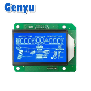Fabrik preis HTN LCD-Bluescreen-Modul Benutzer definierte Segment anzeige für Solar wechsel richter - Product Image 5