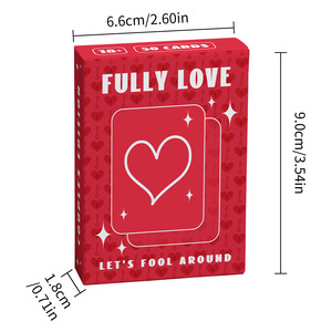 High Quality Couple Game Playing Cards <strong>Question</strong> Answer Game for Deepening Relationships Great Hand Feel with Customizable Logo - Product Image 3