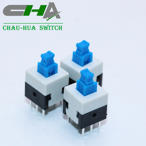 CHA 0.1A kilitsiz basmalı düğme anahtarı 8x8mm 6 pin basmalı düğme anahtarı - Product Image 2