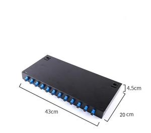 テレコム機器用のSC12ポート光ファイバー分配ODFフレームパッチパネル - Product Image 2