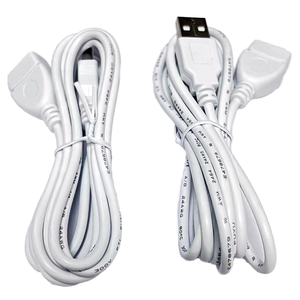 โรงงานที่กําหนดเอง USB 2.0 ประเภท A ชายหญิง 0.5M 1M 2M 3M สายสําหรับคอมพิวเตอร์ - Product Image 4