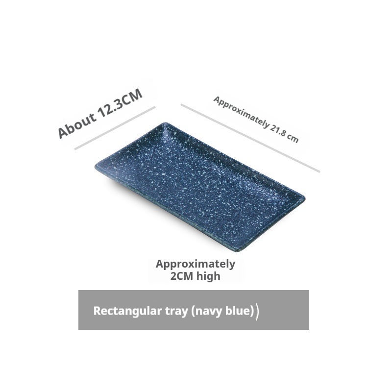 Rectangle bleu profond