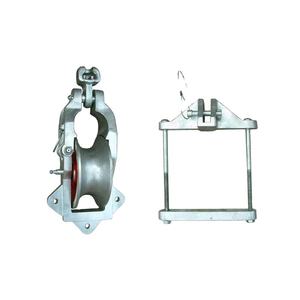 Insulator Ball Head Aluminum <strong>Single</strong> Hanging <strong>Block</strong> Multi-purpose Crossarm Clamp Universal Pay-off Pulley <strong>Block</strong> - Product Image 1