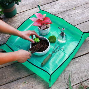 Kapalı bitkiler için katlanabilir su geçirmez bitki Repotting taşınabilir saksı Mat Repotting Mat - Product Image 1