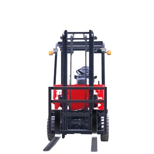 送料無料!! CE/ISO格安新エネルギー電気パレットスタッカー小型バッテリー60V1.5Ton 2Ton3Tonミニフル電気フォークリフト - Product Image 1