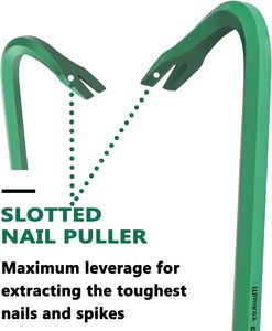 Long <strong>Crowbar</strong> Tool Carbon <strong>Steel</strong> Wrecking Bar Heavy Duty <strong>Railway</strong> NAIL <strong>Steel</strong> Crow bar with Nail Puller