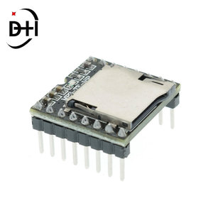 DFPlayer Mini MP3 DF-Player-Modul platine MP3-Audio-Sprachdecoder platine zur Unterstützung der TF-Karte U-Disk Serial Port AD - Product Image 2