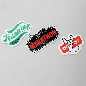 Adesivi in vinile in PVC personalizzati con stampa personalizzata con Logo di citazione ispiratrice