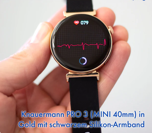Knauer mann PRO3-mini Smart Watch Digital Shut-Down-Vibrations einstellung Gesundheits überwachungs bildschirm funktion - Product Image 2