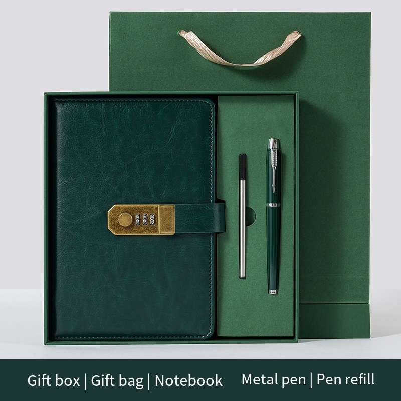Metal pen|Pen refillGift box|Gift bag| Notebook