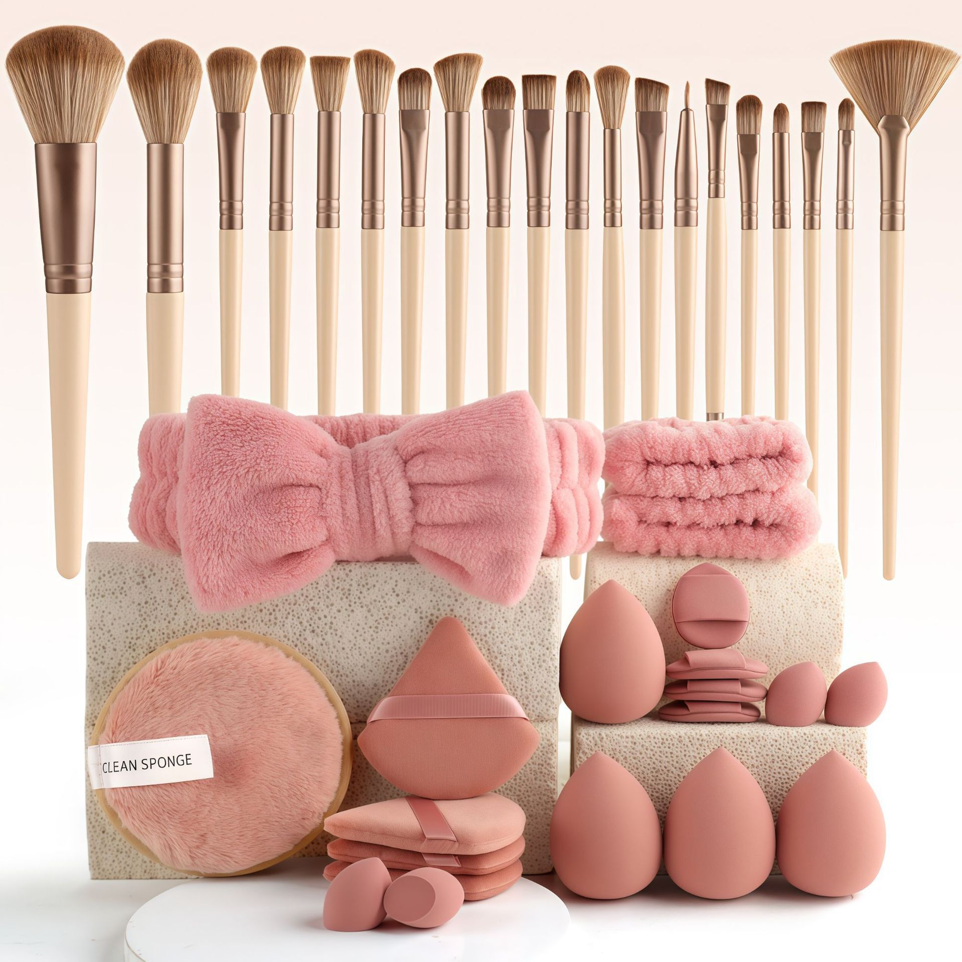 40-piece set-beige