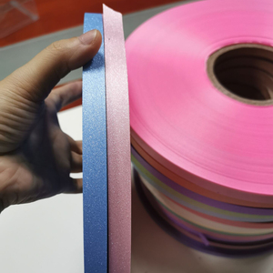 Thái Lan bện dệt văn hóa long lanh ruy băng cầu vồng màu Quà Tặng ruy băng Polypropylen 1.2cm * 300y băng lụa Nhiều màu - Product Image 6