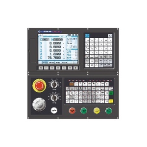 GSK 980MDc LCD de color verdadero de 8,4 pulgadas y admite pantallas en varios idiomas, como el controlador GSK chino, inglés y ruso