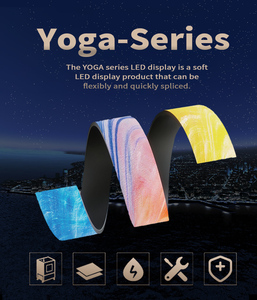 خارجي مقاوم للماء ثلاثي الأبعاد ثلاثي الأبعاد قابل للطي محمول مرن شاشة إكسسوارات مناسبة للإعلان - Product Image 4