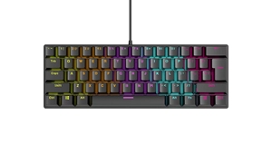 61-Tasten-Computertastatur Mechanische Tastatur RGB Ergonomisches Design verbundene Tastatur Günstige Gaming-Computer-Gaming-Computer-Keybo