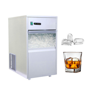 Factory Direct Commercial <strong>Ice</strong> Maker Machine Small Bullet-Shaped Crystal <strong>Ice</strong> <strong>Cube</strong> Maker 5/15/50/100kg Storage Capacity Core Motor